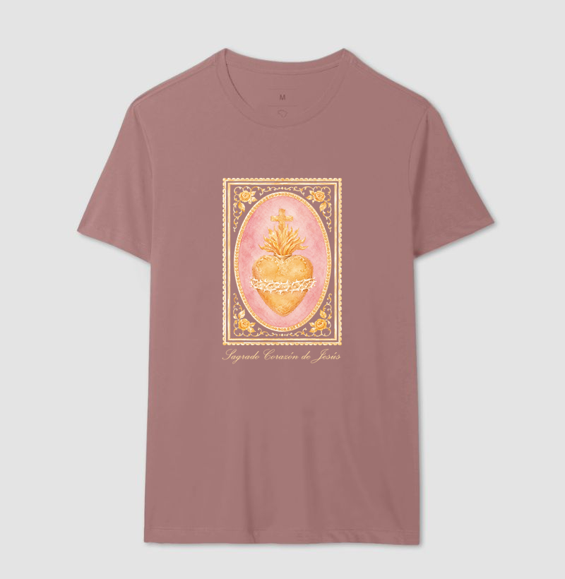Tshirt Sagrado Corazón de Jesús - Imagem 7