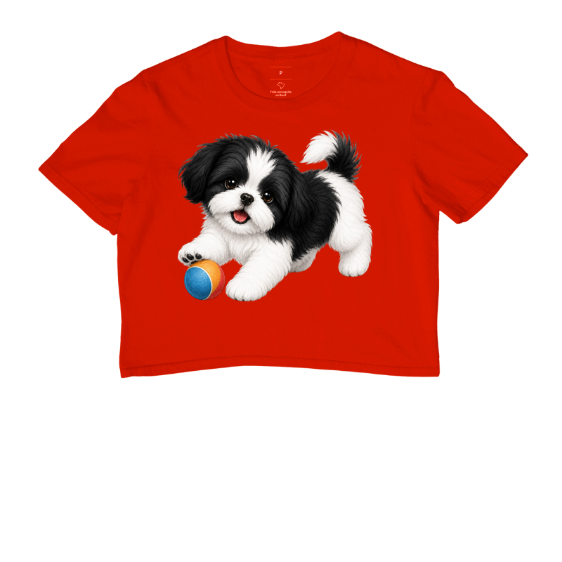 Shih Tzu Preto - Desenho Animado - Imagem 7