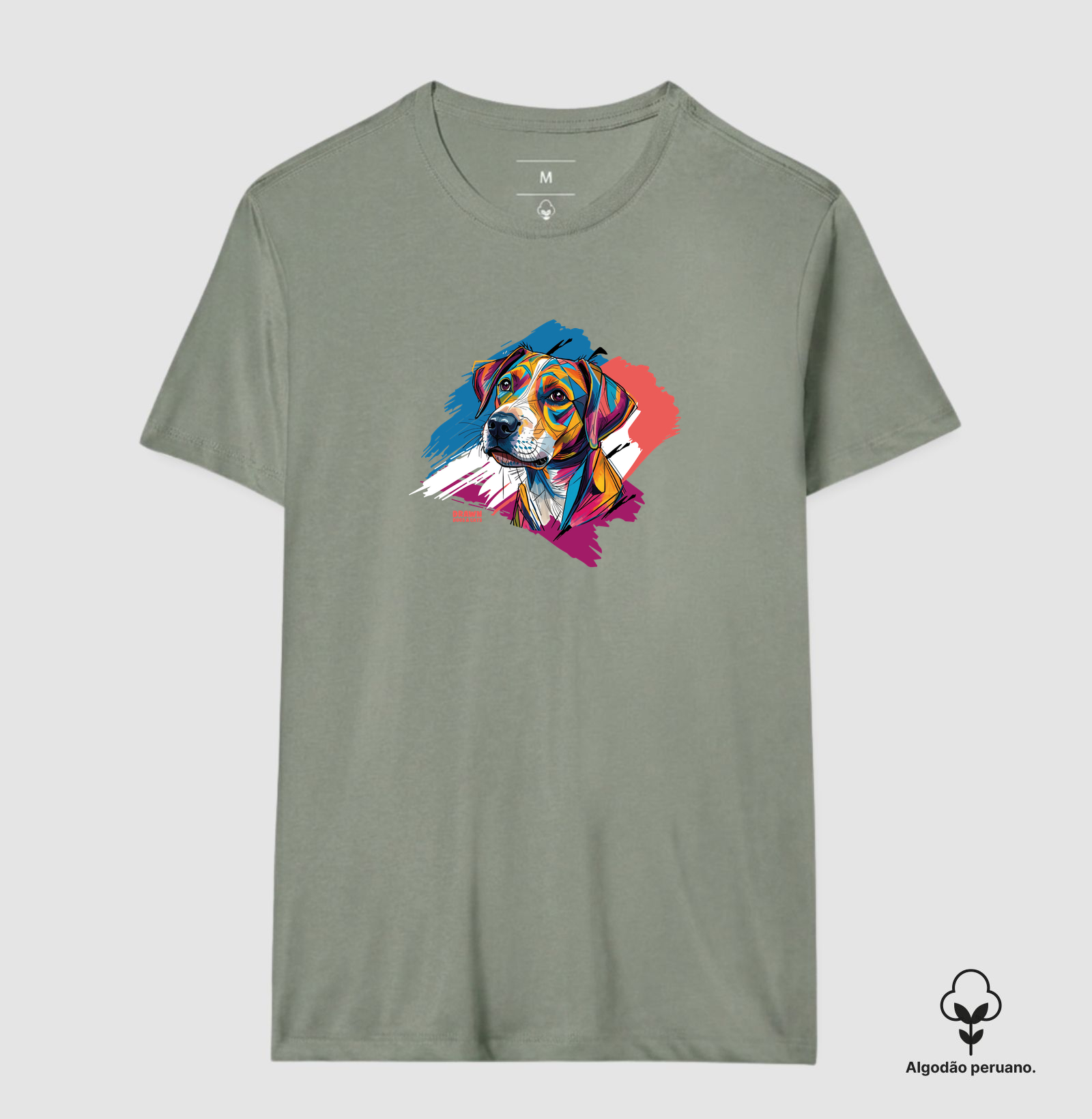 Cachorro fundo colorido - Imagem 6