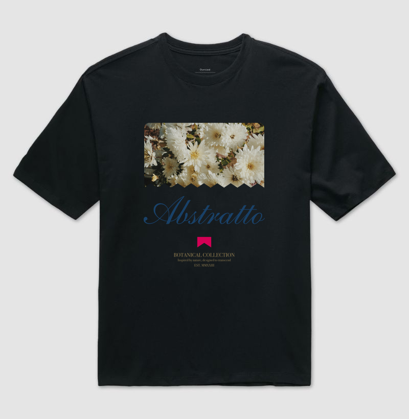 Camiseta Oversized Botanical Collection VL1 - Imagem 4