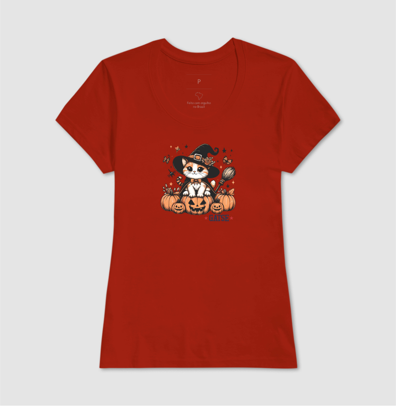 Gatinha Laranja Bruxinha - Imagem 12