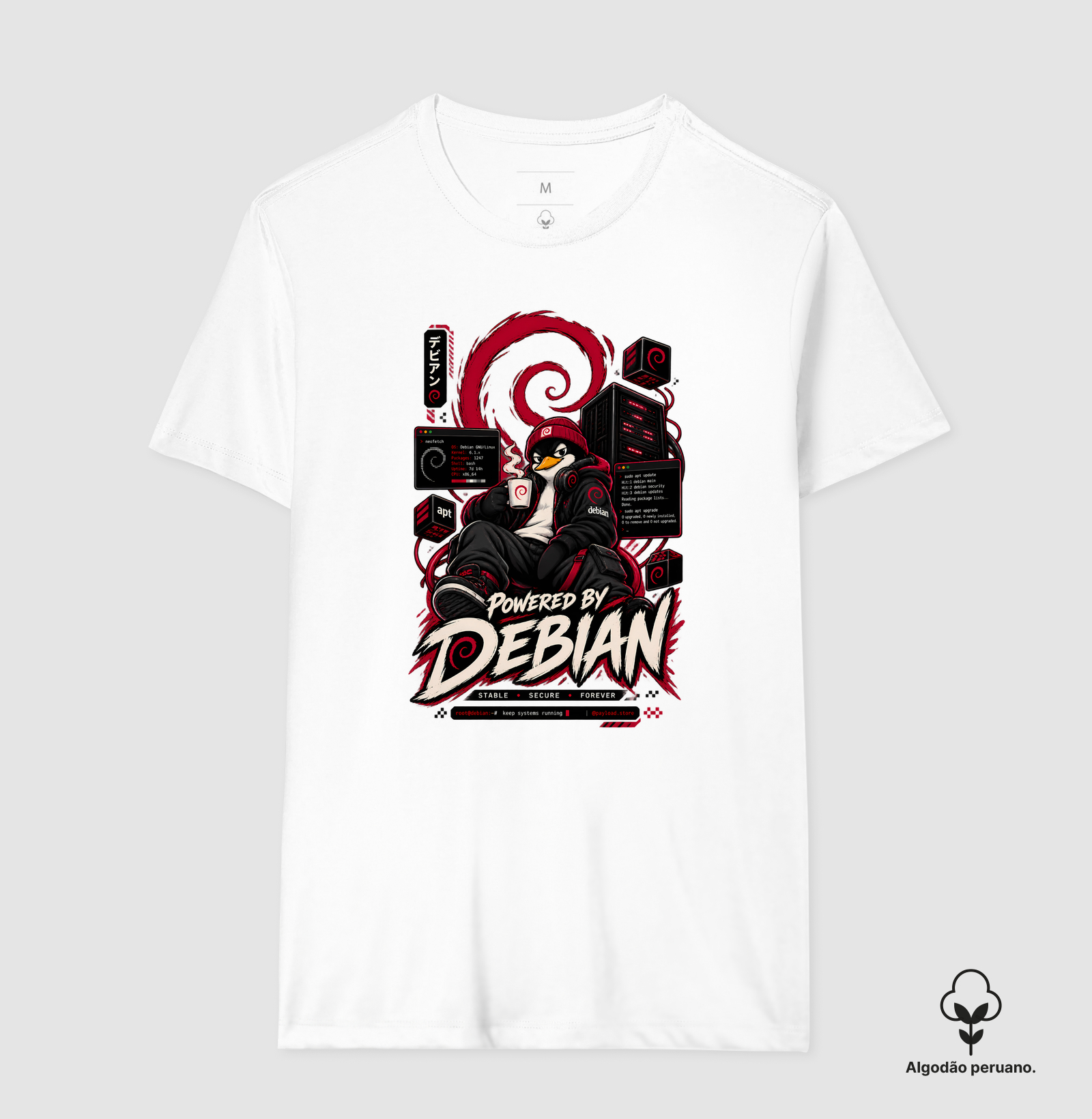 Powered by Debian — Stable, Secure, Forever - Imagem 5