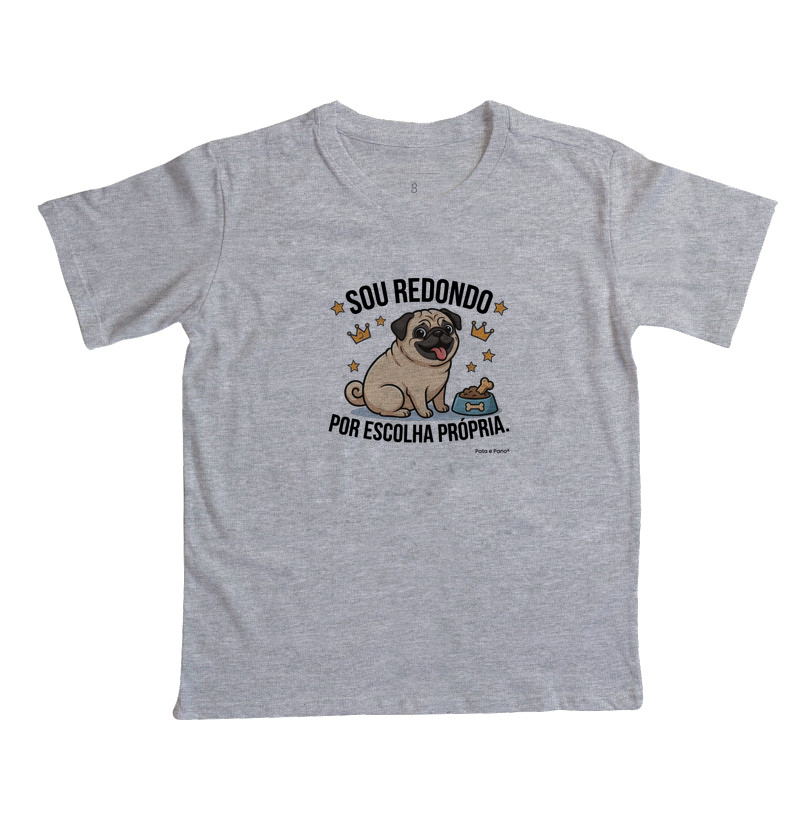 CAMISETA PUG REDONDO - Imagem 3