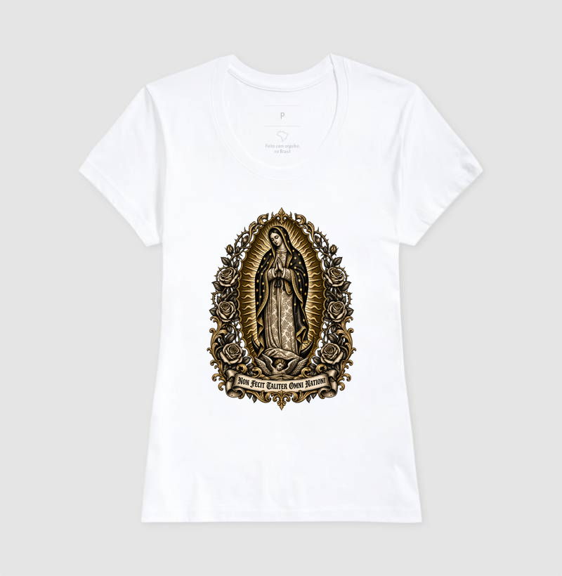 Nossa Senhora de Guadalupe em Xilogravura - Imagem 5