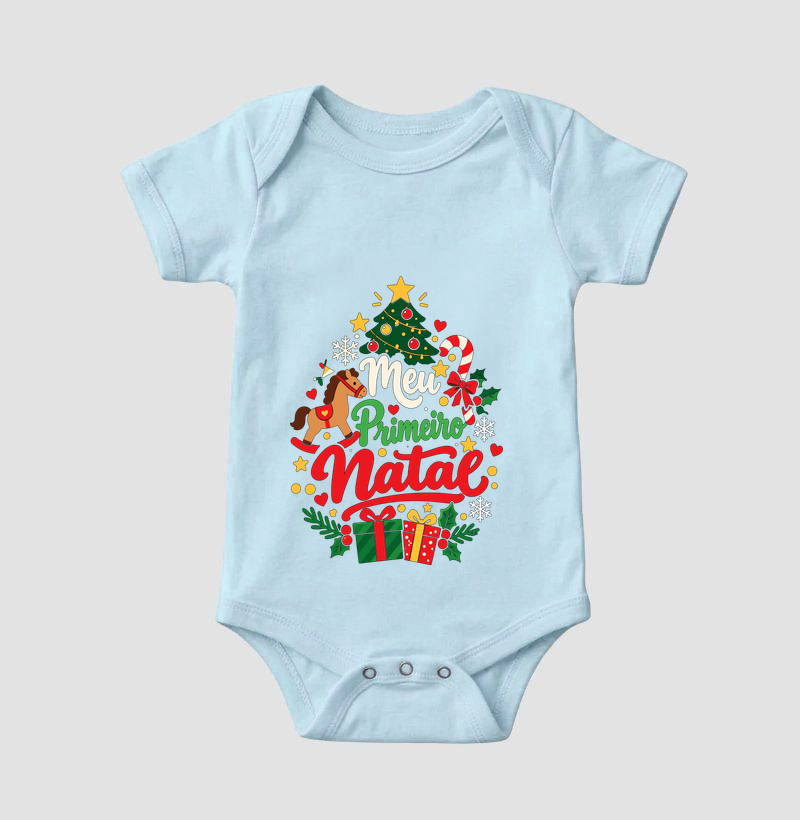 Meu Primeiro Natal – Cavalinho e Presentes - Imagem 3