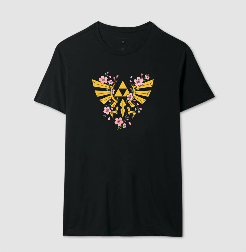 Triforce de Sakura – Brasão Florido - Imagem 2