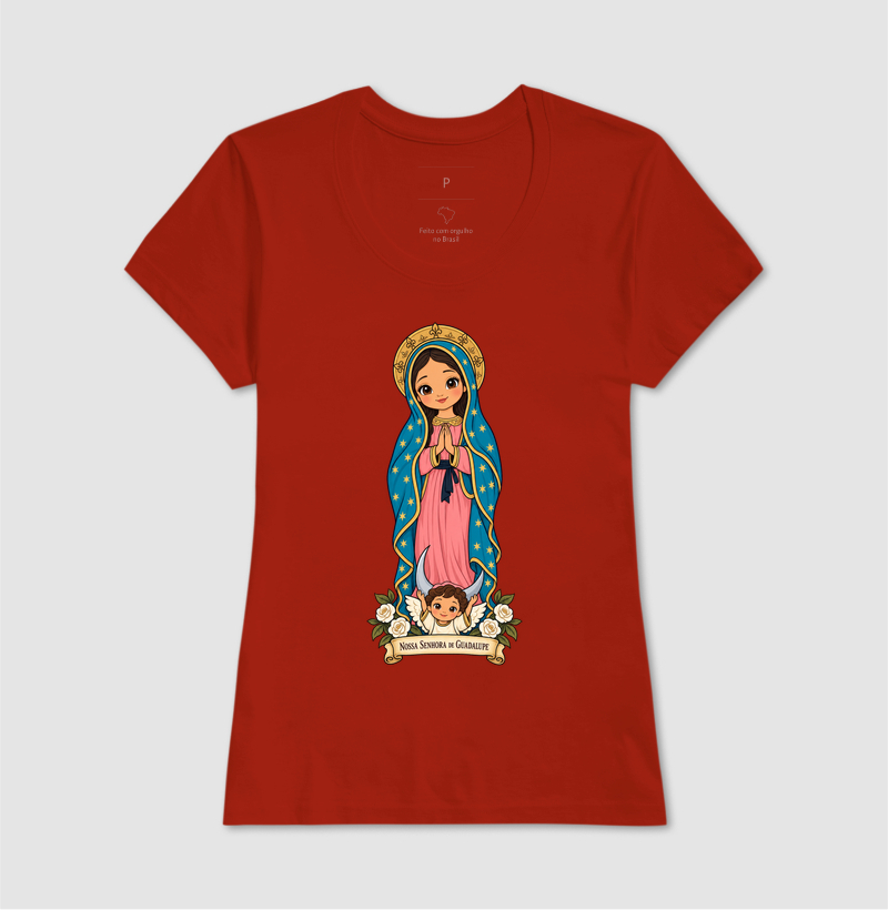 Nossa Senhora de Guadalupe estilo chibi - Imagem 9