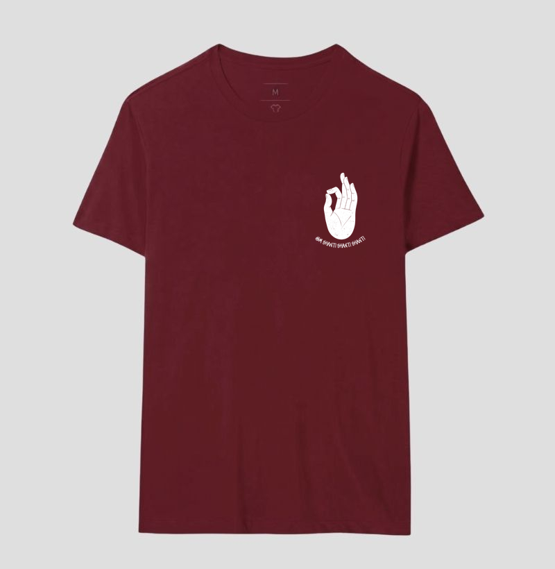 Camiseta - OM Shanti Shanti Shanti - Imagem 19