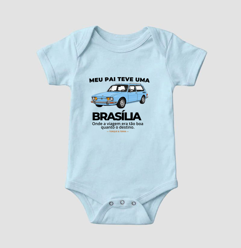 Meu pai teve uma - BRASÍLIA - azul claro - Imagem 4
