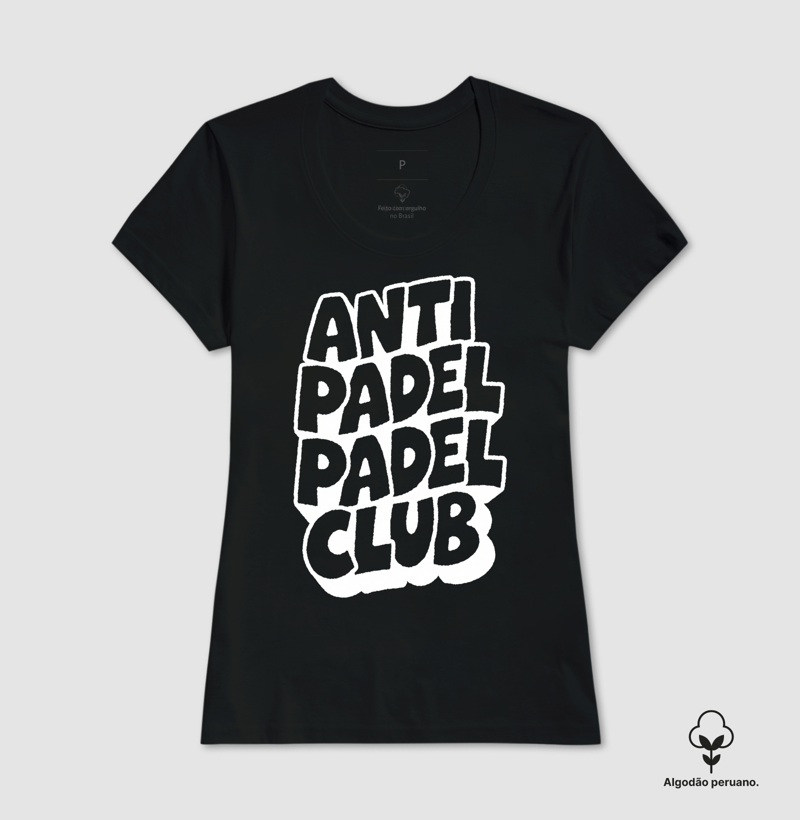 Camiseta Anti Padel Padel Club Bold - Imagem 5