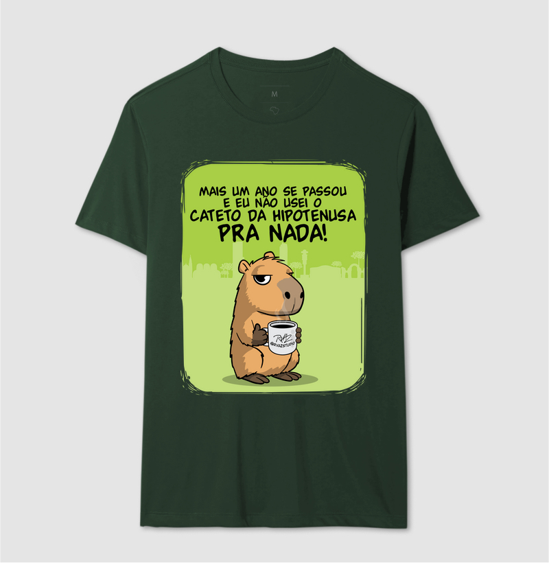 Camiseta Capivara Cateto da Hipotenusa - Imagem 12