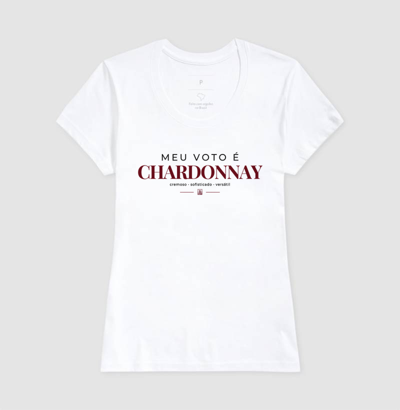 Camiseta Meu Voto é Chardonnay - Imagem 5