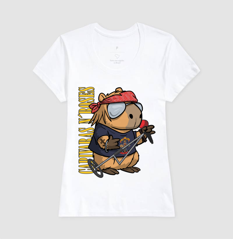 Camiseta Capivaras N Roses - Imagem 5