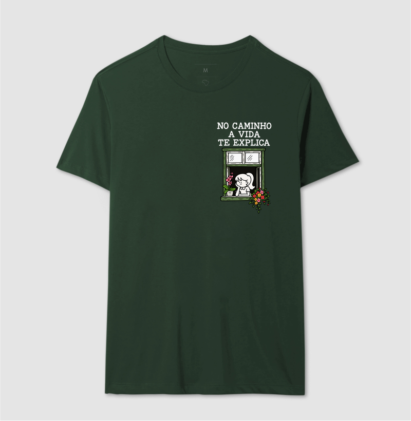 Camiseta No Caminho a Vida Te Explica (estampa P) - Imagem 12