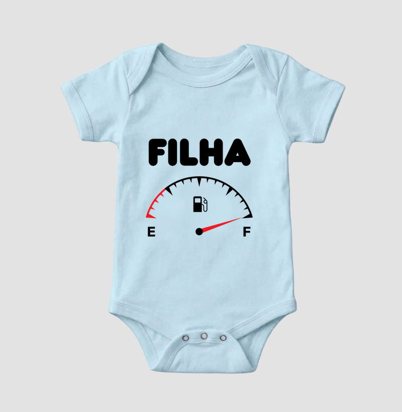 Filha - gasolina - (kit pai & filha) (body bebê) - Imagem 4