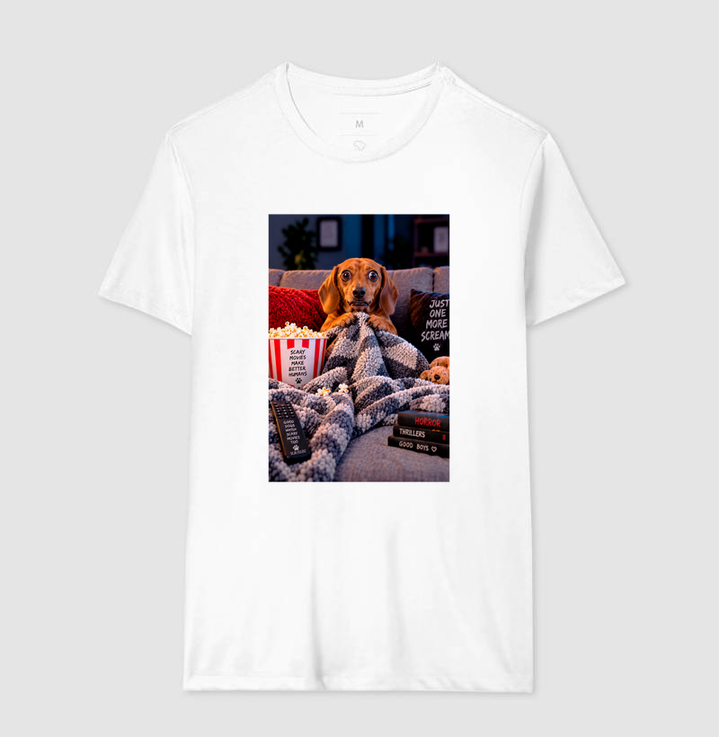 🍿👻 Scary Movie Night — Dachshund Edition 🐶🖤 - Imagem 4