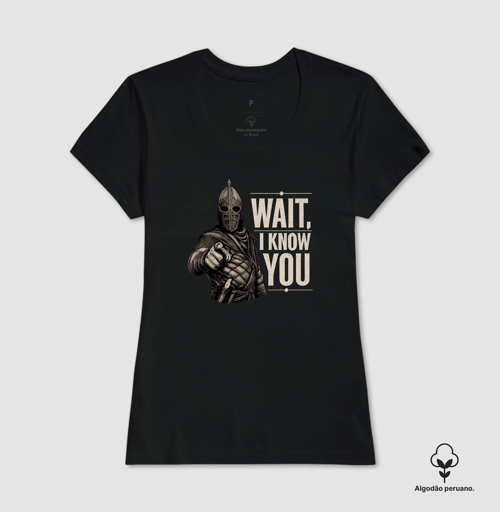 Camiseta - "Wait, I know you!" - Imagem 5