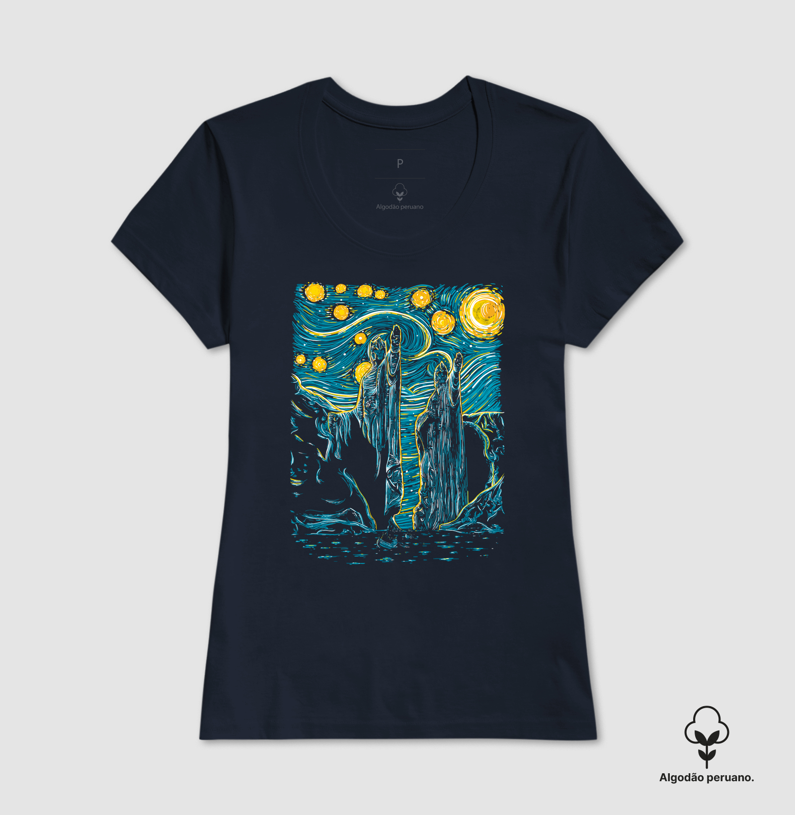 Camiseta  Starry Argonath - Imagem 6