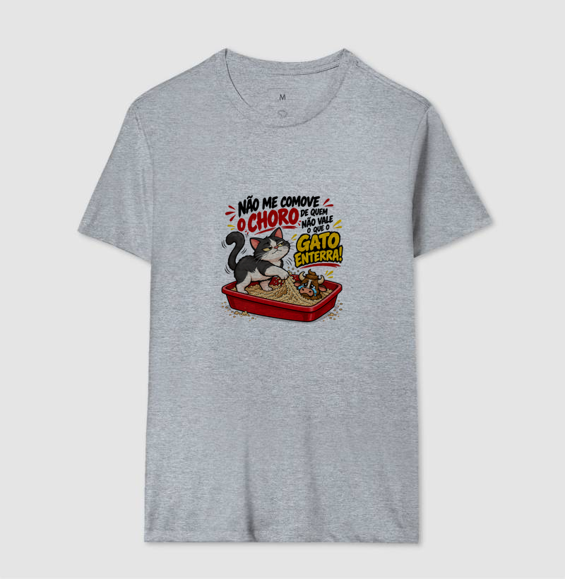 Camiseta Gato Poop em Algodão - Imagem 11