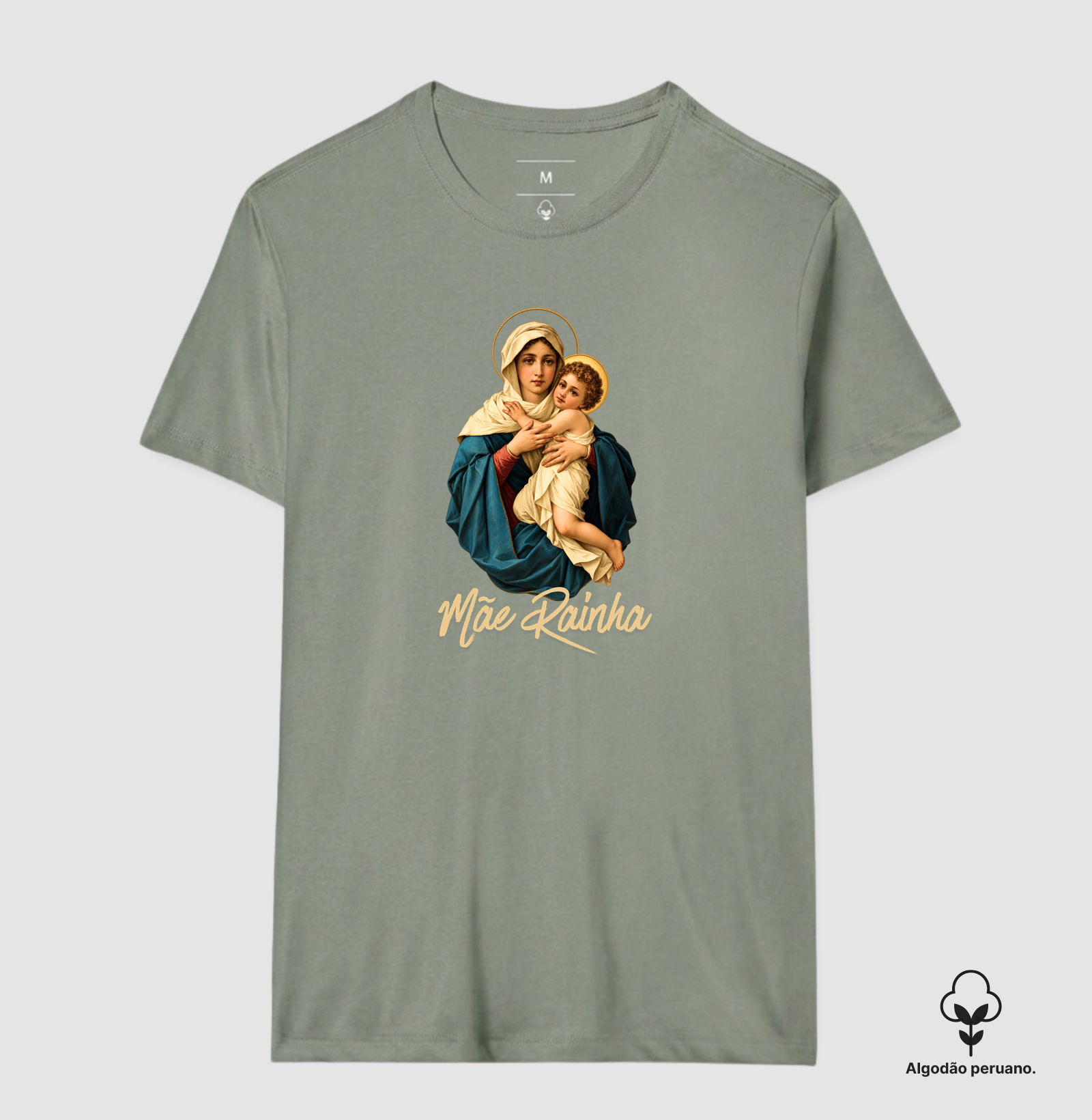 Camiseta Católica Mãe Rainha de Schoenstatt - Imagem 3