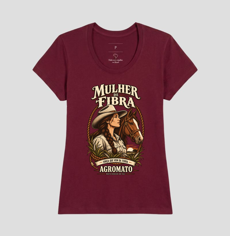Camiseta Mulher de Fibra - Imagem 13