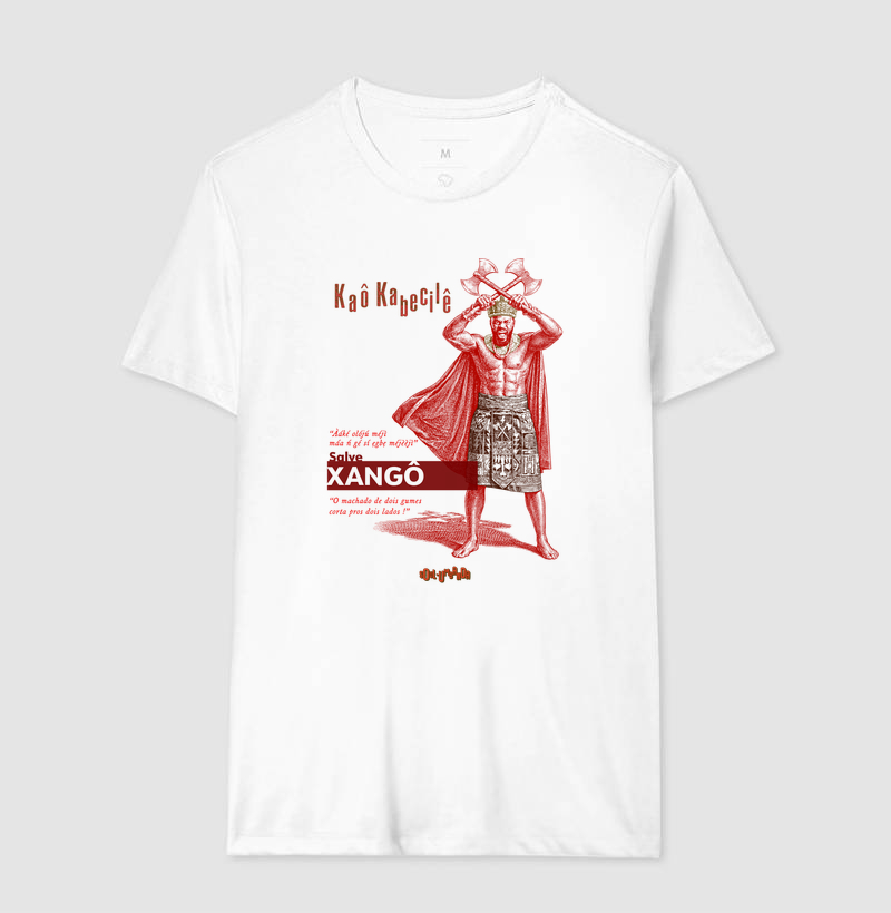 camiseta XANGÔ iorubá masculina - Imagem 5