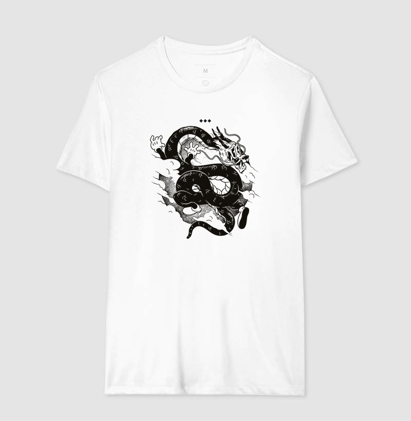 Camiseta Dragão Cartoon - Imagem 2