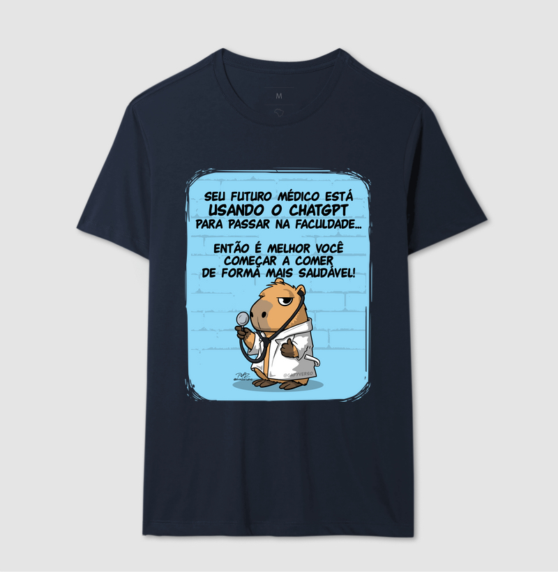Camiseta Capivara Médico - Imagem 6
