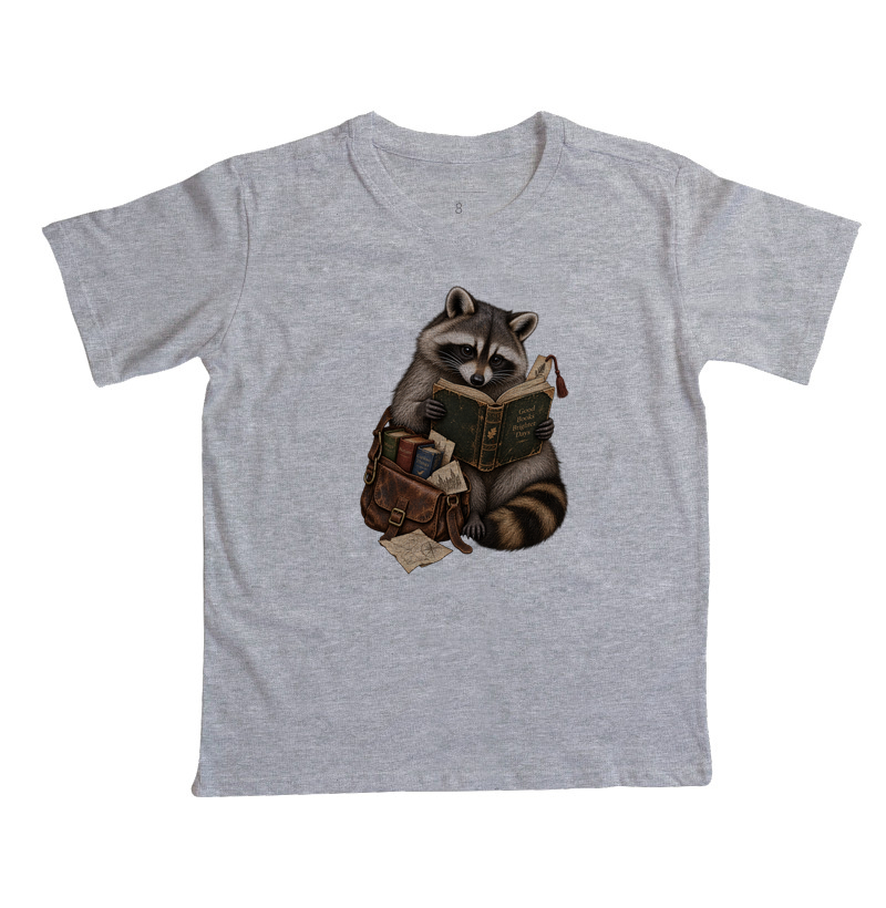 Camiseta Guaxinim Leitor - Imagem 4
