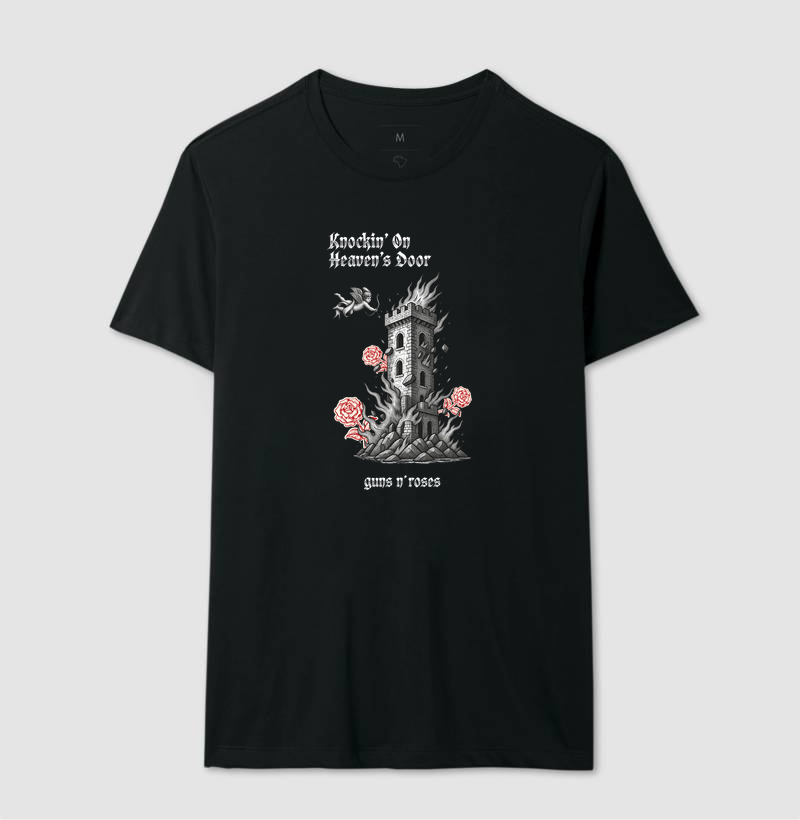  Camiseta Torre Guns Coleção Música. Masculino e feminino. Algodão Premium. - Imagem 2