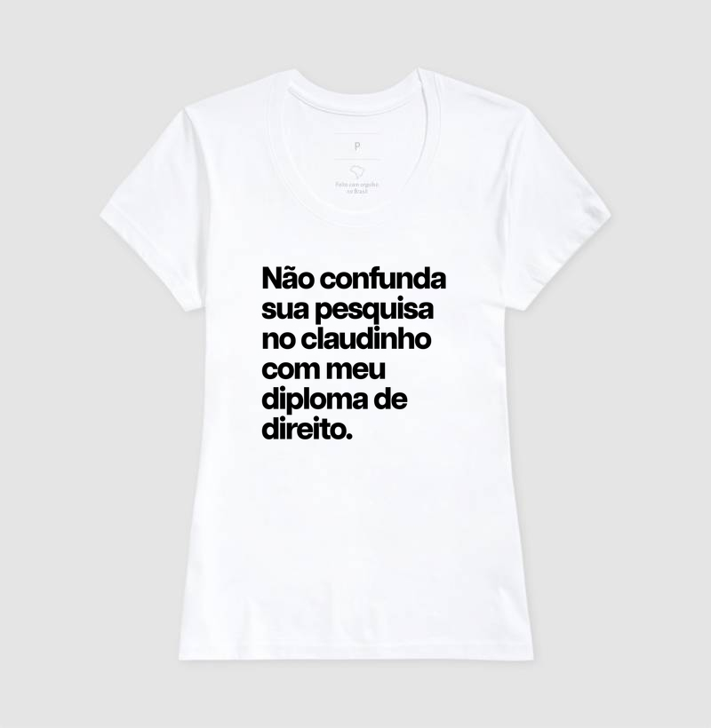 Não confunda sua pesquisa no claudinho com meu diploma de direito. - Imagem 5