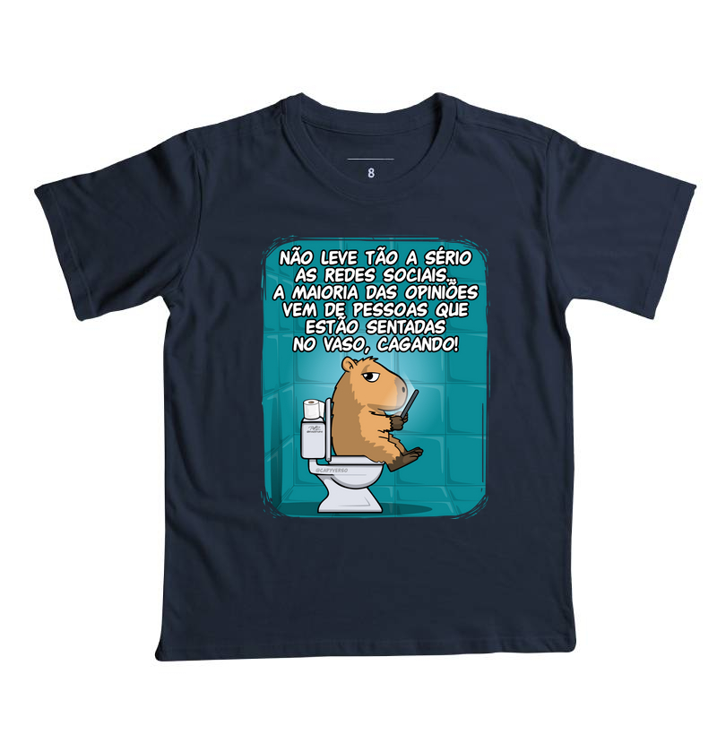 Camiseta Capivara Banheiro - Imagem 5