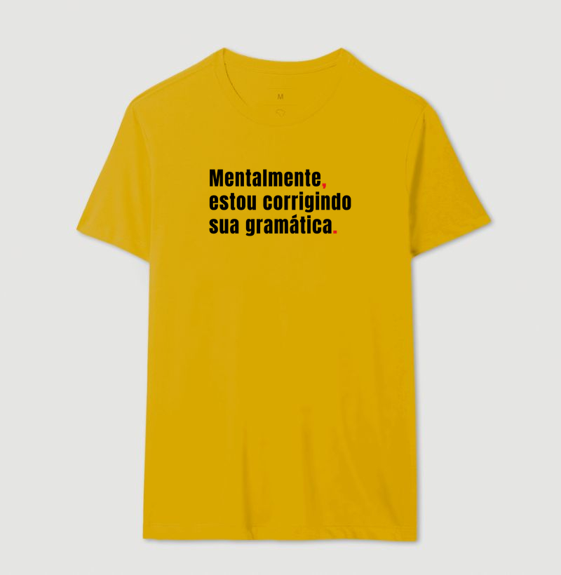 Mentalmente, estou corrigindo sua gramática. - Imagem 14