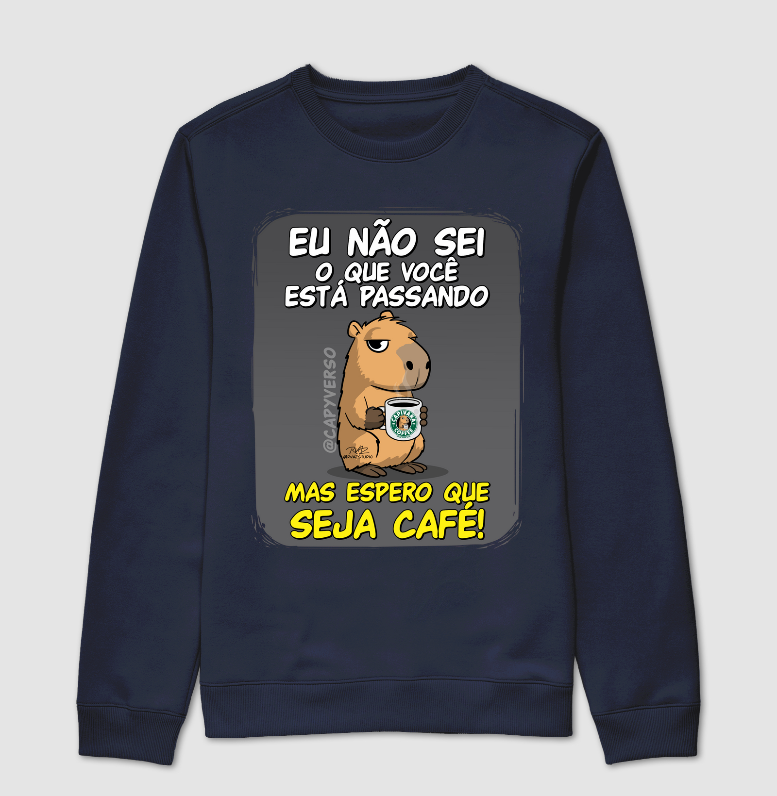 Camiseta Capivara Seja Café - Imagem 5
