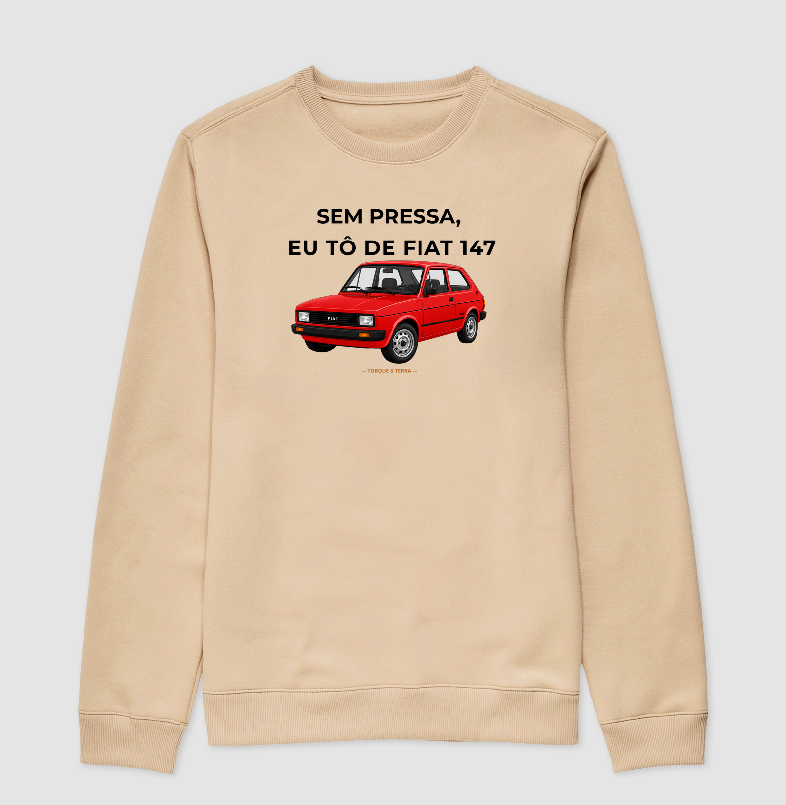 Sem pressa, eu tô de Fiat 147 - vermelho - Imagem 3