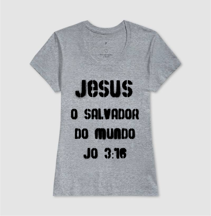 Camiseta Cristã O Salvador do Mundo - Imagem 9
