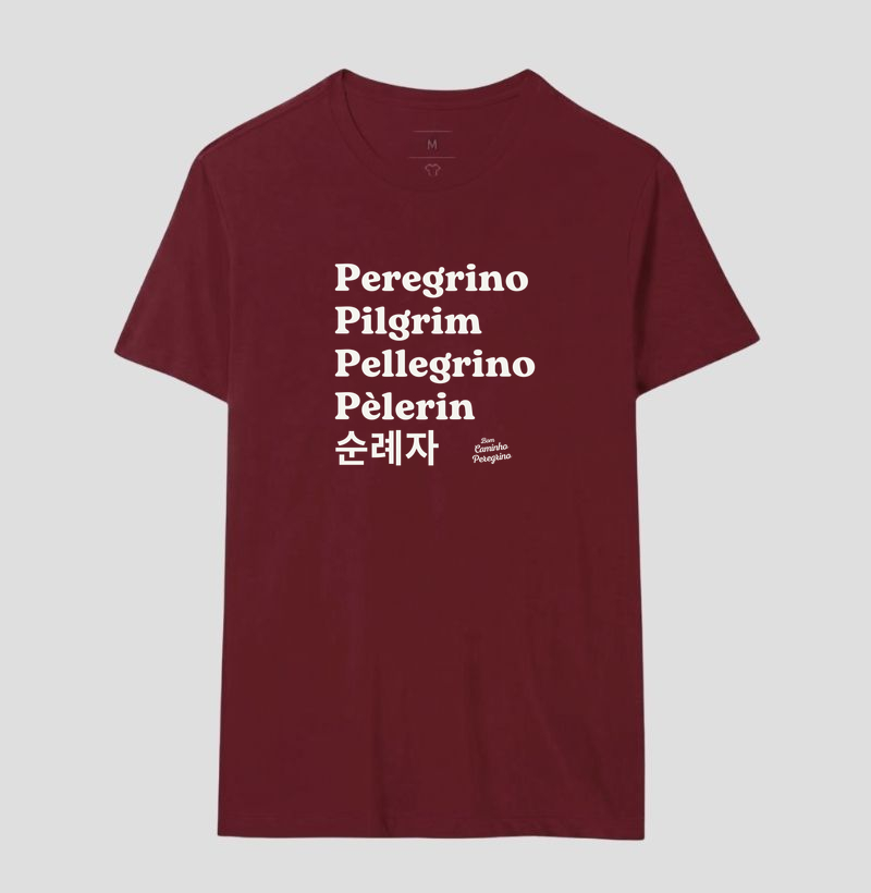 Camiseta Peregrina Multilíngue - Imagem 18