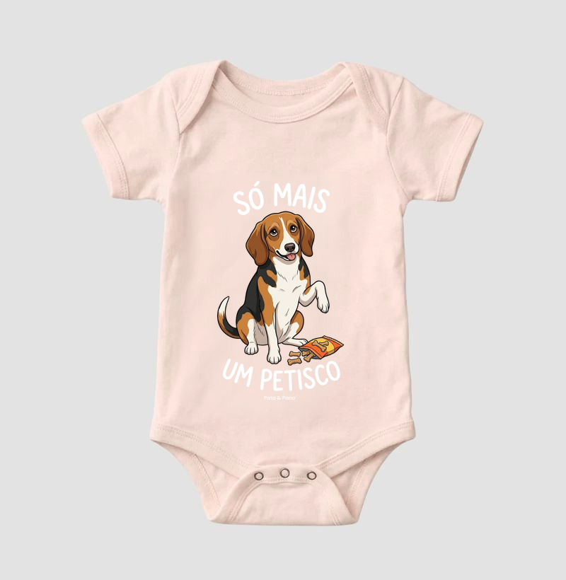 BODY BEBÊ BEAGLE PETISCO - Imagem 5
