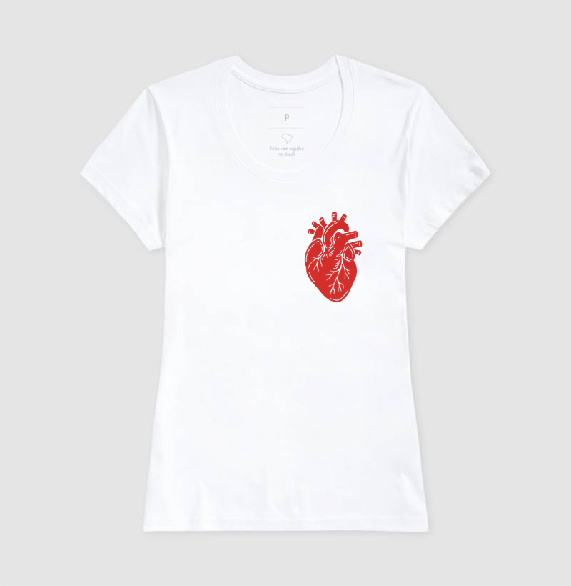 Camiseta Coração Anatômico - Imagem 5