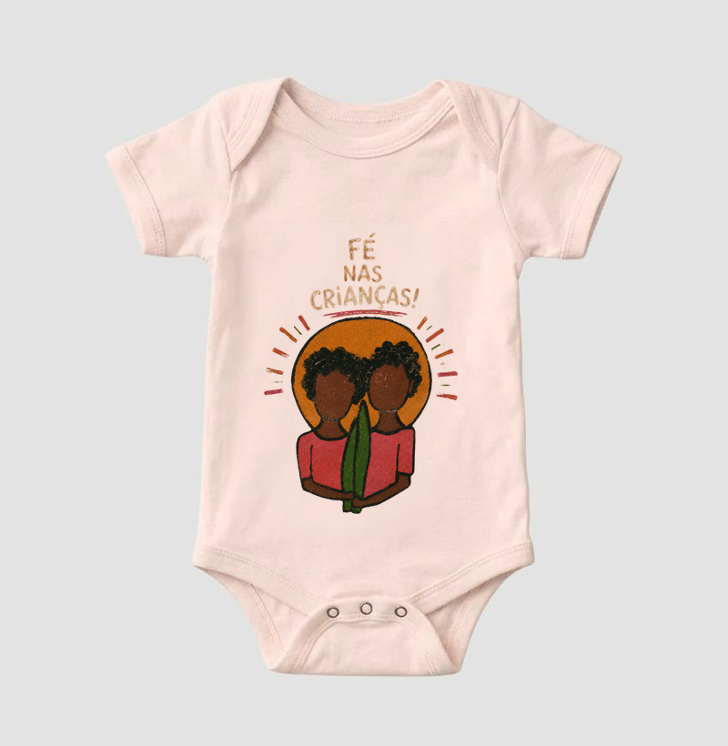 Camiseta Infantil Fé nas crianças - Imagem 5