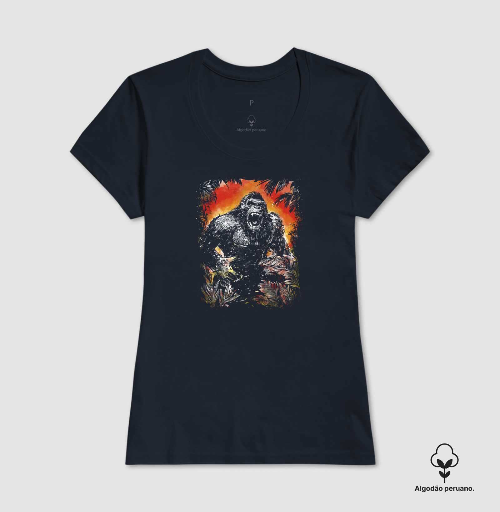 Camiseta The king of Skull Island Algodão Peruano - Imagem 5