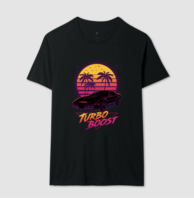 Camiseta  Retro Turbo Boost - Imagem 2