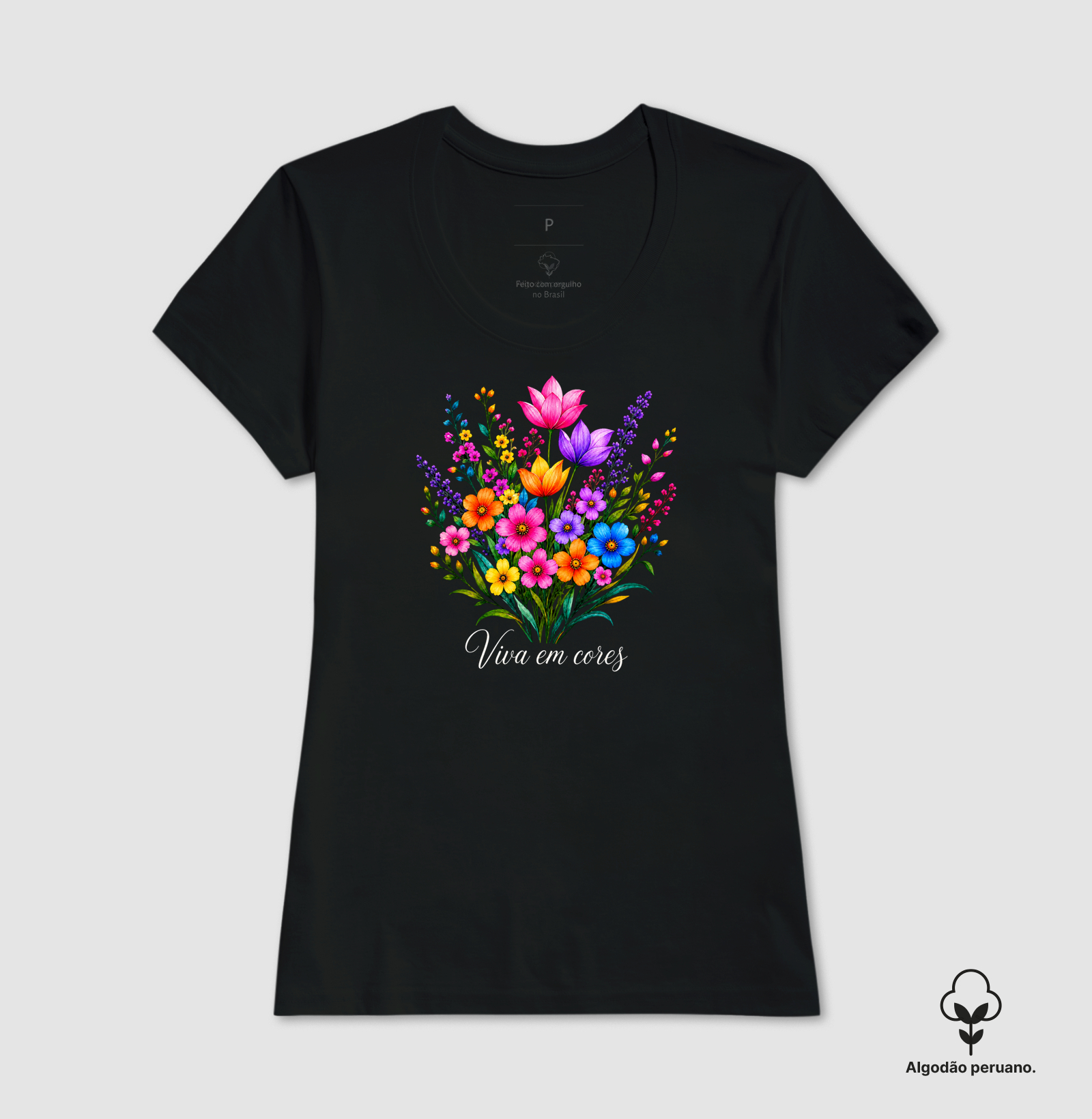 Camiseta Viva em Cores - Imagem 2