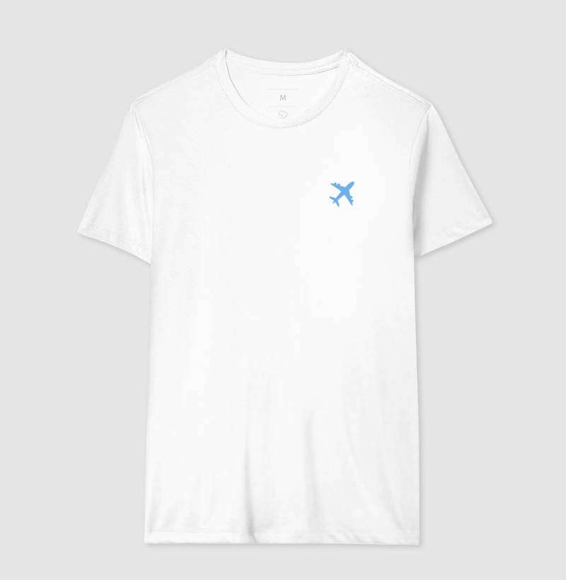 Viajante Minimalista - avião azul claro - Imagem 4