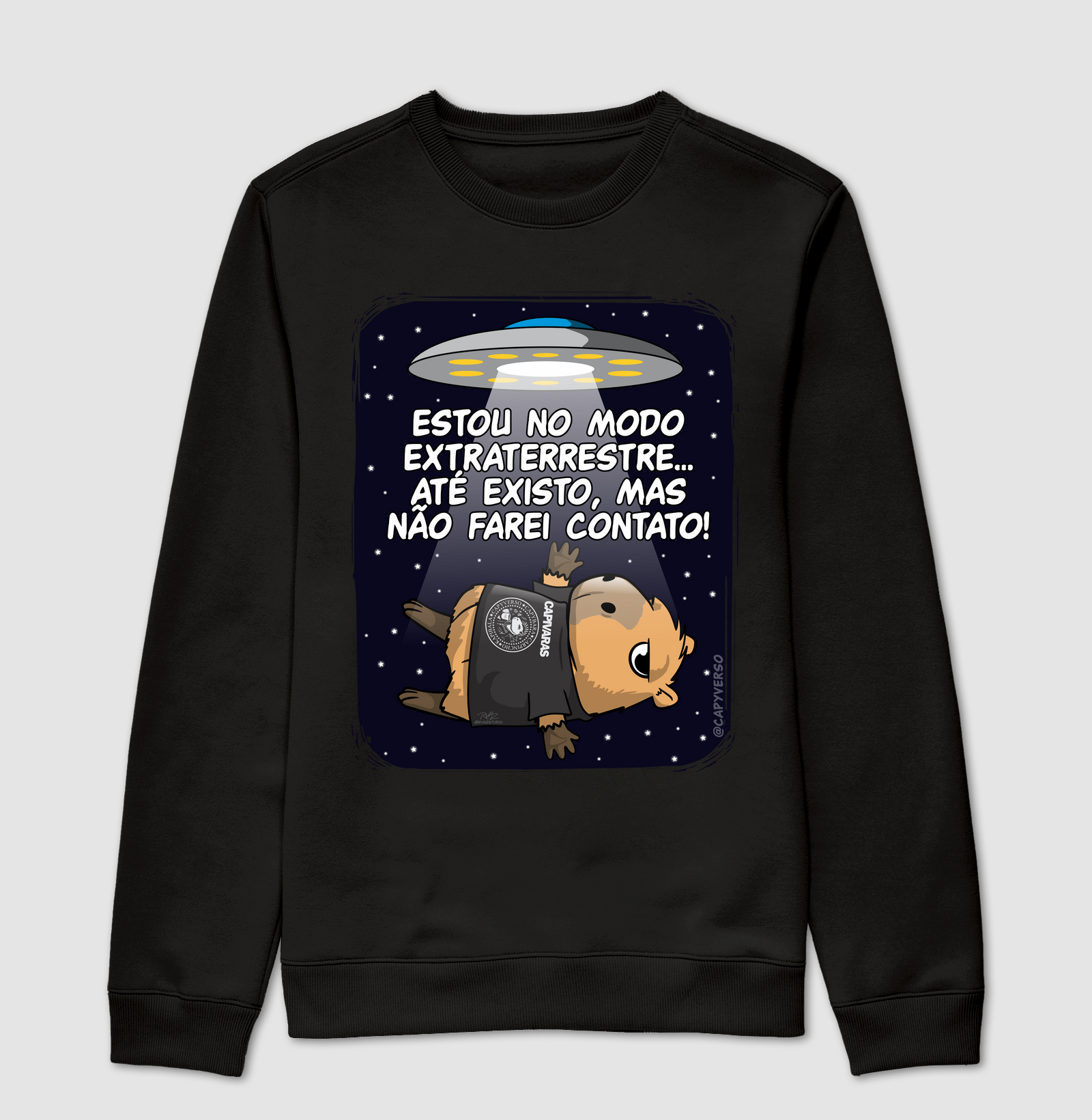 Camiseta Capivara Extraterrestre - Imagem 4