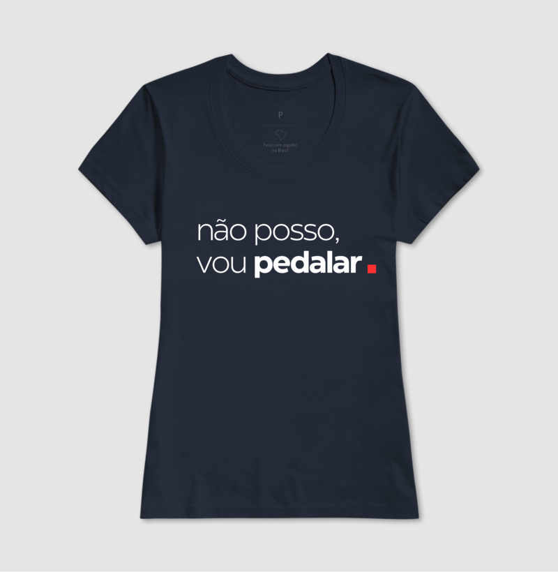 Camiseta Não Posso, vou Pedalar. - Imagem 7