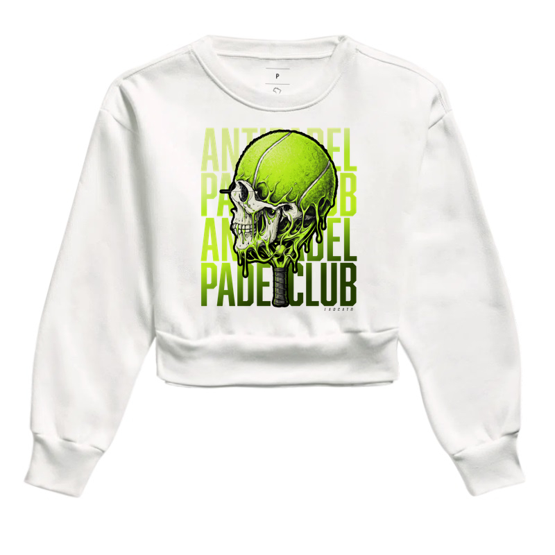 Camiseta Anti-Padel Caveira Verde - Imagem 3