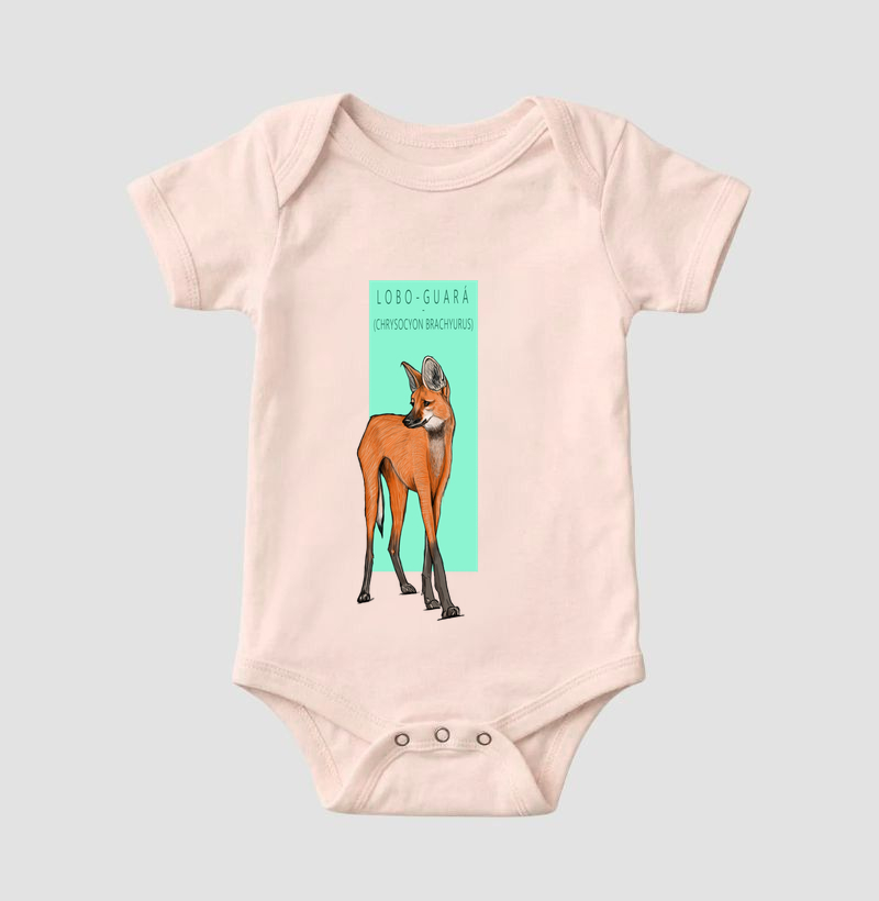 Body Infantil Lobo-guará - Imagem 5