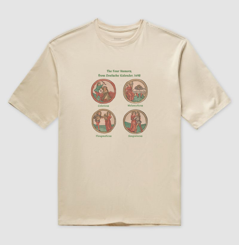 Camiseta A Ciência dos Humores: Medicina Medieval - Imagem 3