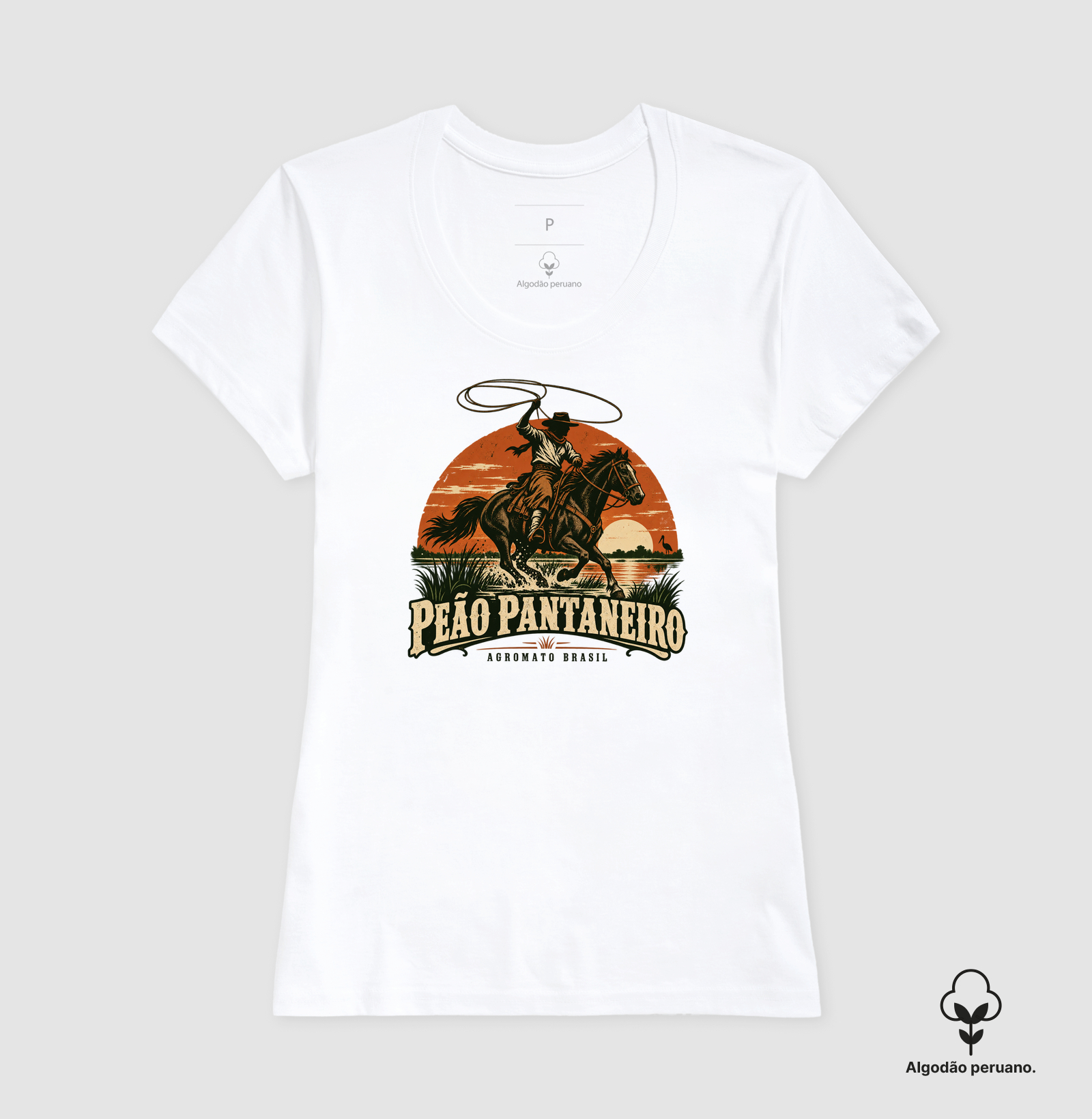Camiseta Peão Pantaneiro - Imagem 6